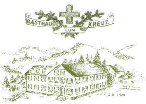 Gasthof Und Pension Zum Kreuz Lautenbach Eksteriør billede